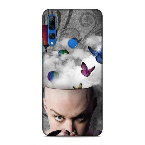 Huawei Y9 Prime 2019 Kılıf Ucan Hayaller Arka Kapak Silikon Koruma Full Koruyucu