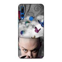 Huawei Y9 Prime 2019 Kılıf Ucan Hayaller Arka Kapak Silikon Koruma Full Koruyucu
