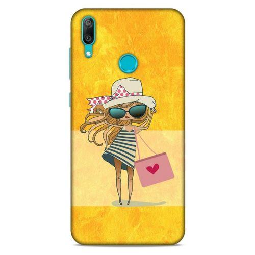 Sokak Modası 86 Huawei Y7 2019 Kılıf Desenli Silikon