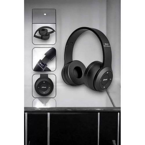 Kulak Üstü Tf Kart Ve Aux Destekli Ergonomik Bluetooth Kulaklık