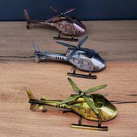 Dekoratif Metal Helikopter