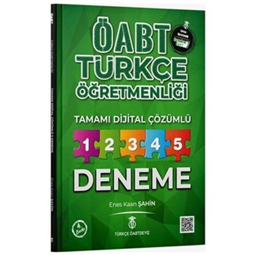 ÖABT Türkçe Öğretmenliği 5 Deneme Dijital Çözümlü Türkçe Öabtdeyiz