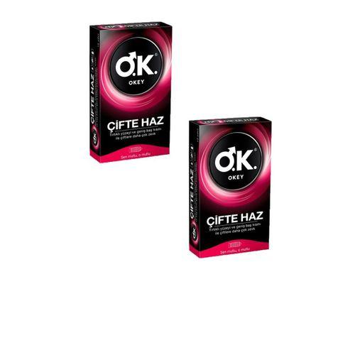 Prezervatif çifte haz 10'lu