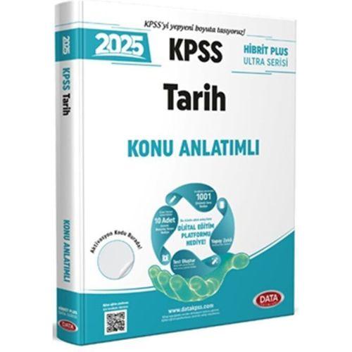 2025 KPSS Tarih Hibrit Plus Ultra Serisi Konu Anlatımlı Data Yayınları