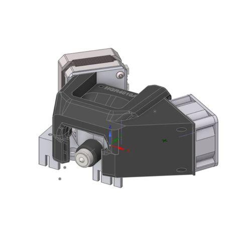 M3301 Micro Swiss NG REVO Ekstruder Ender3 CR10 Fan Kapağı 4020 Eksenel (Bu ürün Sadece Plastik parçadır - Almadan Önce Soru Sorabilirsiniz)