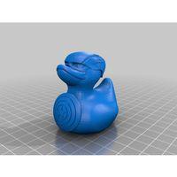 Kaptan Amerika Ördek 3D Baskı (Bu ürün Sadece Plastik parçadır - Almadan Önce Soru Sorabilirsiniz)