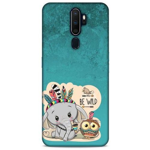 Animax Kızılderili Fil Baykuş Oppo A9 2020 Kılıf Desenli Silikon