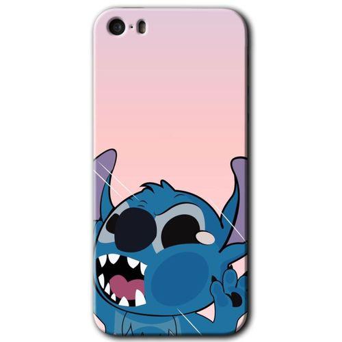 iPhone 5 Kılıf HD Desen Baskılı Arka Kapak - Stitch