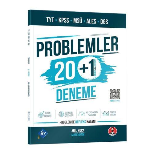 TYT KPSS MSÜ ALES DGS Problemler 20+1 Deneme KR Akademi Yayınları