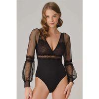 Tüllü Dantelli Uzun Kol Badi