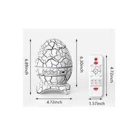 Yumurta Şeklinde Su Dalgalı Bluetooth Speaker Lamba Renkli Şarjlı