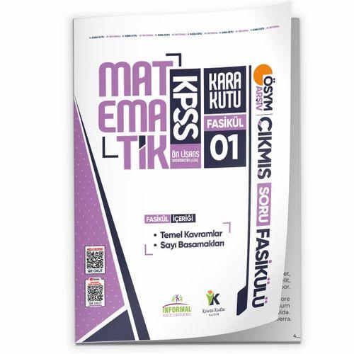 2026 KPSS Önlisans MATEMATİK Kara Kutu 8li Fasikül SETİ ÖSYM Çıkmış Soru Bankası Çözümlü Modül PAKET