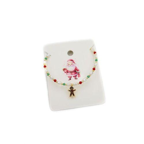 Yeni Yıl Boncuk Bileklik - Siyah