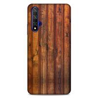 Lopard Huawei P Smart S 2020 Uyumlu Kılıf Wood'X (10) Full Koruma Kılıfı Desenli