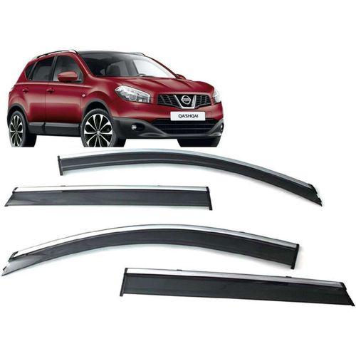 Nissan Qashqai Uyumlu 2006 2013 Kromlu Cam Rüzgarlığı Parça