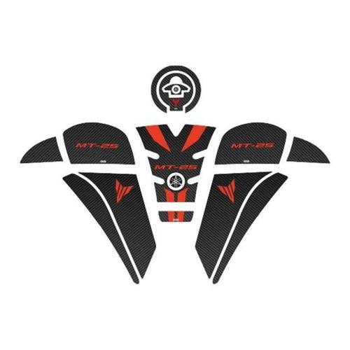 YAMAHA Yamaha Mt25 2020 - 2024 Uyumlu Tank Pad Set 001