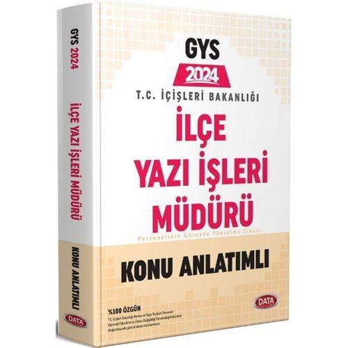 T.C. İçişleri Bakanlığı İlçe Yazı İşleri Müdürü GYS Hazırlık Kitabı Data Yayınları