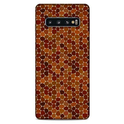 Samsung Galaxy S10 Kılıf Baskılı Özel Seri Taşlı (13) Silikon Kap