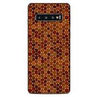 Samsung Galaxy S10 Kılıf Baskılı Özel Seri Taşlı (13) Silikon Kap