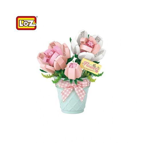 Eğitici Oyuncak LZ8836 LOZ SAKSILI GÜL 230 PARÇA BLOCK OYUNCAK