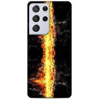 Lopard Samsung Galaxy S21 Ultra Uyumlu Kılıf FireX (1) Kılıfı Ateş Hattı