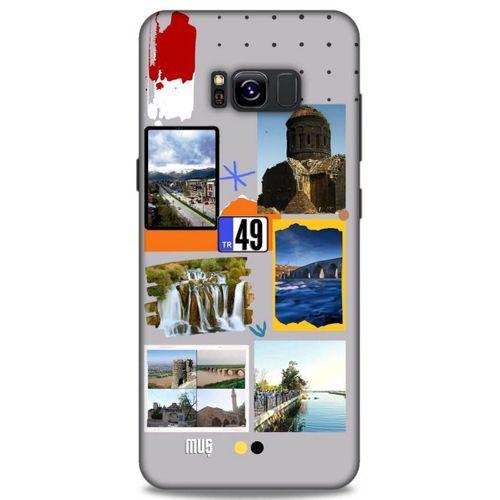 Lopard Samsung Galaxy S8 Plus Uyumlu Kılıf Şehirli ※ (49) Muş Ultra Silikon Kılıf