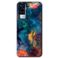 MRCİLETİSİM Vivo Y51a Kılıf HD Desen Baskılı Arka Kapak + Temperli Cam - Valhalla