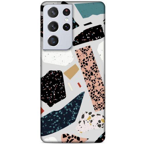 Lopard Samsung Galaxy S21 Ultra Uyumlu Kılıf Taşlı (27) Tasarımlı Kılıf