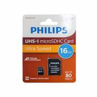 Philips FM16MP45B/00 16GB Class10 UHS-I U1 TF Adaptörlü Micro SDHC Hafıza Kartı