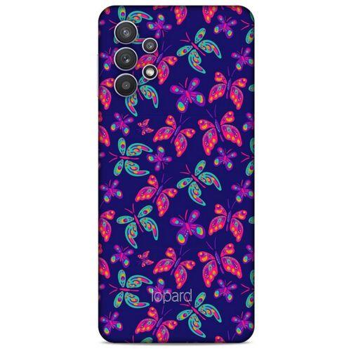 Lopard Samsung Galaxy A32 Uyumlu Kılıf Kelebek Etkisi (9) Kılıf