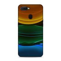 Oppo Ax7 Kılıf Yer Gok Gunes Arka Kapak Silikon Koruma Full Koruyucu