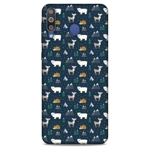 Animax Kış Hayvanları Samsung Galaxy M30 Kılıf Desenli Silikon