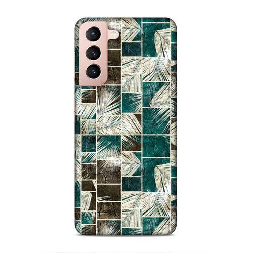 Samsung Galaxy S21 Uyumlu Kılıf Utopia (25) Antişok Kapak Yeşil