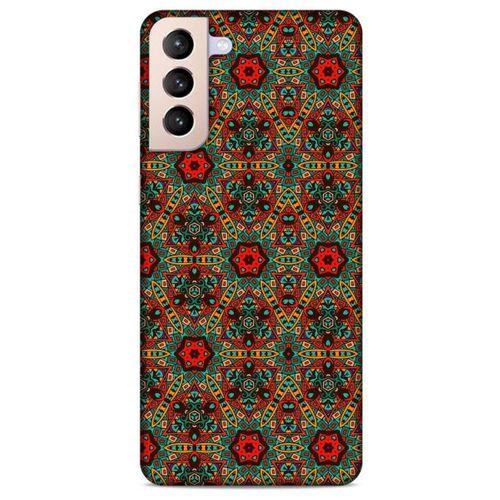 Lopard Samsung Galaxy S21 Plus Uyumlu Kılıf Ethnic Culture (91) Tank Kılıf