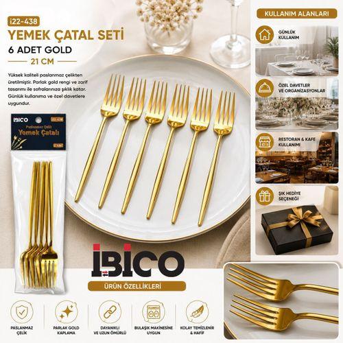 Gold Yemek Çatalı