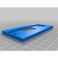 Plaka Işığı Arka Görüş Kamerası Montajı 3D Baskı (Bu ürün Sadece Plastik parçadır - Almadan Önce Soru Sorabilirsiniz)