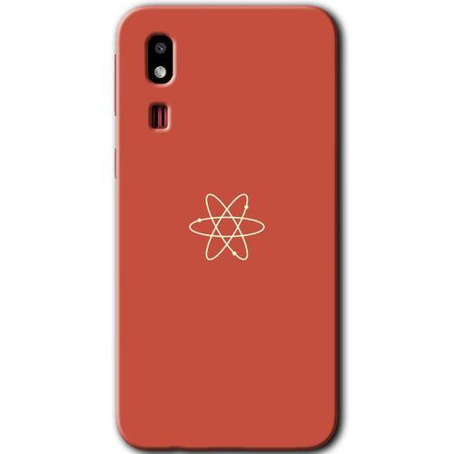 Potkal Hediye Fabrikası Samsung Galaxy A2 Core Kılıf HD Desen Baskılı Arka Kapak - Atom