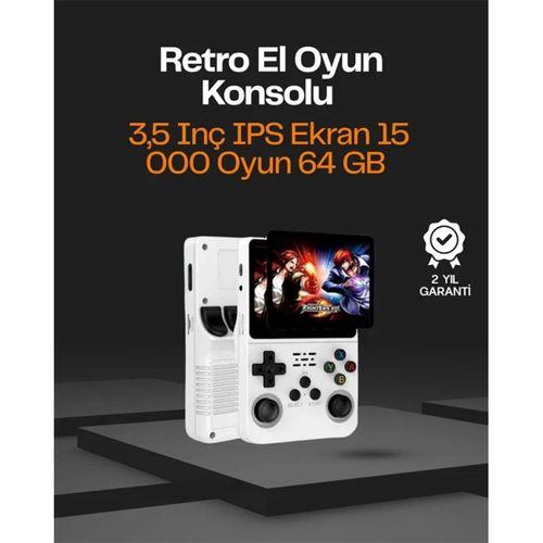 Taşınabilir Retro Oyun Konsolu – 15.000 Oyun, 64 Gb Depolama, Ips Ekran