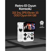Taşınabilir Retro Oyun Konsolu – 15.000 Oyun, 64 Gb Depolama, Ips Ekran