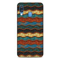 Samsung Galaxy A40 Kılıf Baskılı Özel Seri Taşlı (36) Glitter Kılıf
