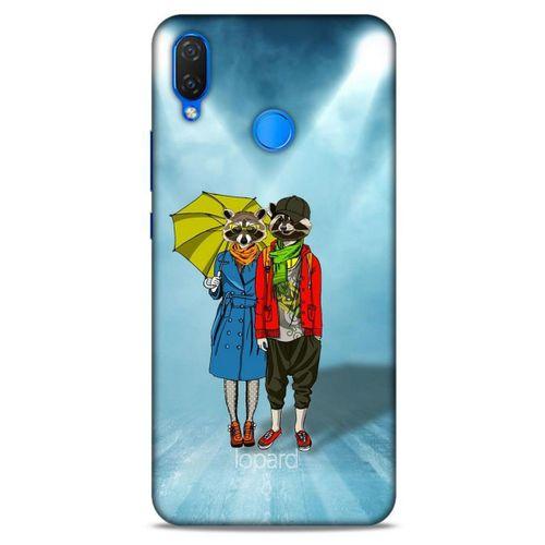 Huawei Psmart 2019 Kılıf FunnyMaX (47) Crystal Flex Kılıf Cam Göbeği