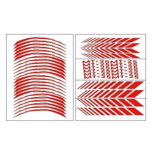 YAMAHA Yamaha Florasan Kırmızı Mt-25 Uyumlu Racıng 1 Set Jant Şeridi