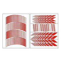 YAMAHA Yamaha Florasan Kırmızı Mt-25 Uyumlu Racıng 1 Set Jant Şeridi