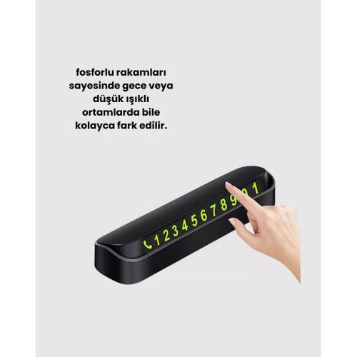 Şık Ve İşlevsel Fosforlu Araç Numaratörü – Kolay Kullanım, Yüksek Görünürlük