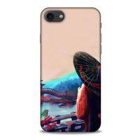 Cityx (45) Apple Iphone 8 Kılıf Silikon Kapak Desenli