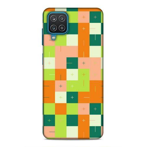 Samsung Galaxy A12 Uyumlu Kılıf Insomnia (35) Fit Design Kılıf Artı Eksi