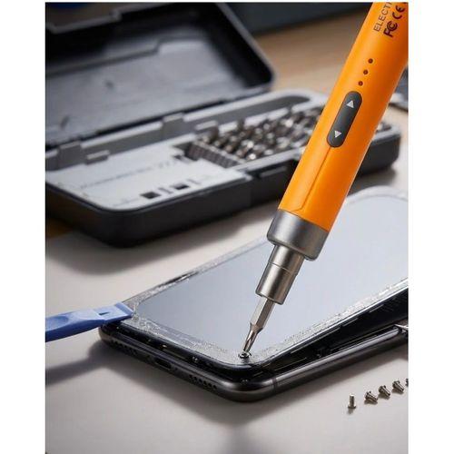 Profesyonel Elektrikli Tornavida Seti 600mah Şarjlı 38 Parça Hassas Vida Seti