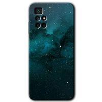 MRCİLETİSİM Xiaomi Redmi 10 Kılıf HD Desen Baskılı Arka Kapak + Temperli Cam - Yıldızlararası