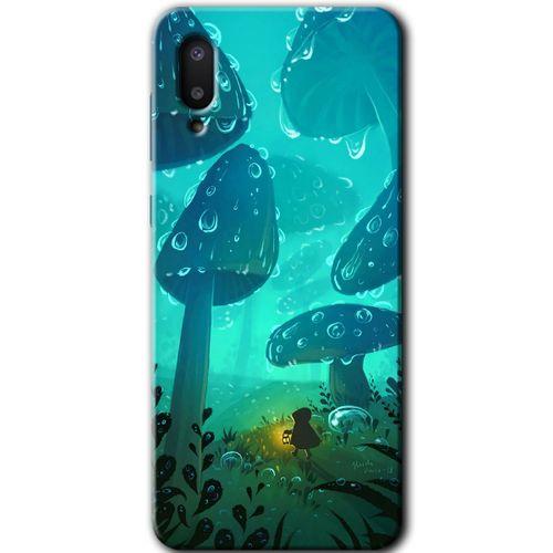 Samsung Galaxy A02 Kılıf Baskılı Kapak - Silhoutte Dropss +Tam Kaplayan Mat Seramik