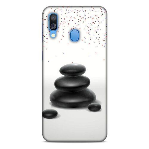 Samsung Galaxy A40 Kılıf Baskılı Özel Seri Taşlı (9) Kılıf